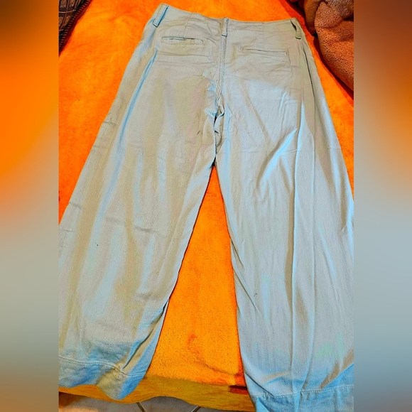 A new day Stretch Elastizado Olive Ankle Pants Size 8 - Picture 2 of 6